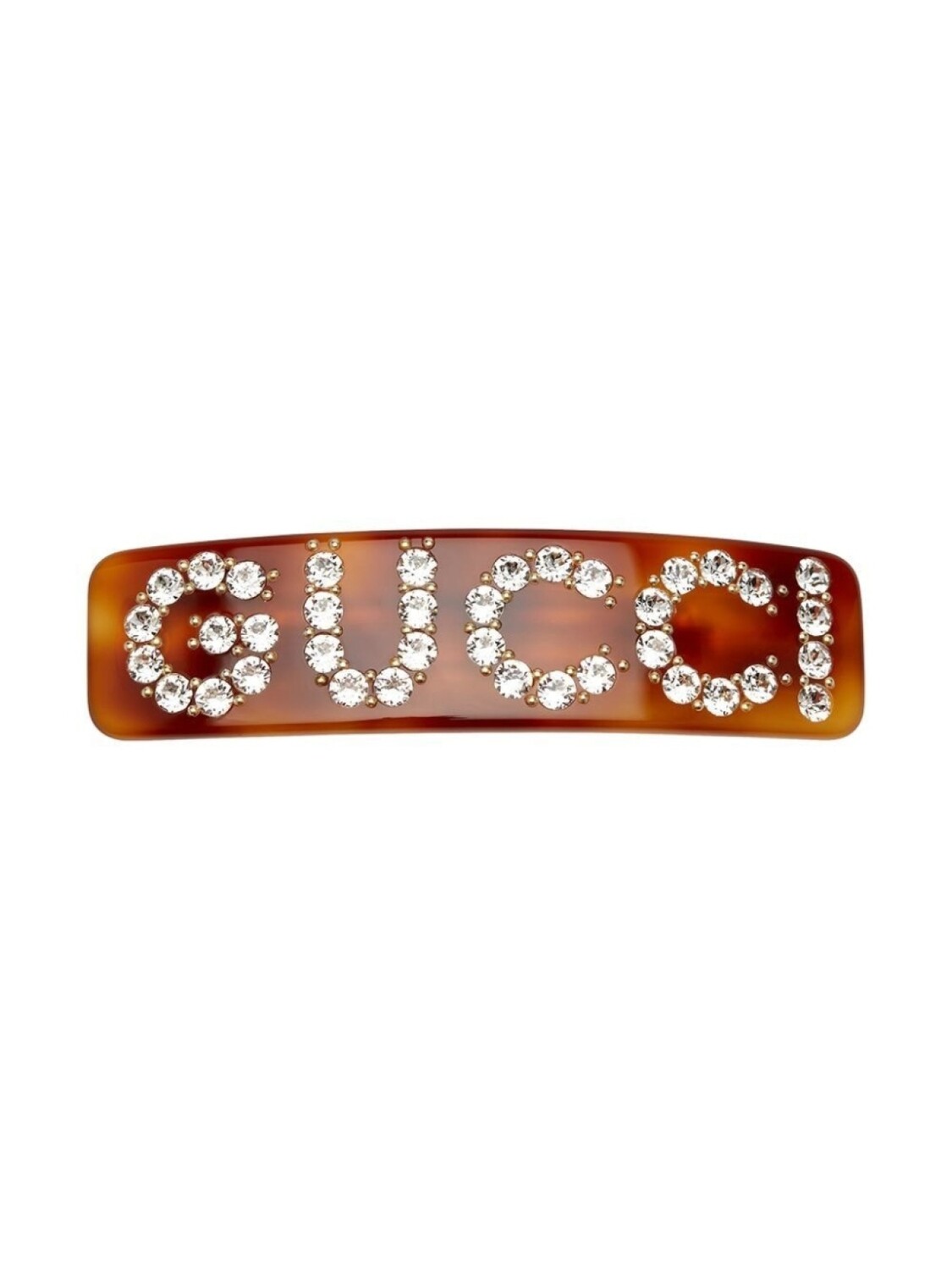 

Gucci заколка для волос Crystal Gucci, коричневый