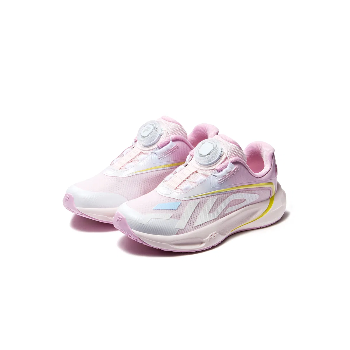 Кроссовки x SONIC PERFORMANCE FPF Cushioning Breathable Running Shoes Rose Water Pink/FILA White Kids' FILA KIDS — фото 4