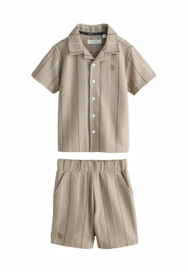 Шорты в полоску, стандартного кроя. Baker By Ted Baker, Brown
