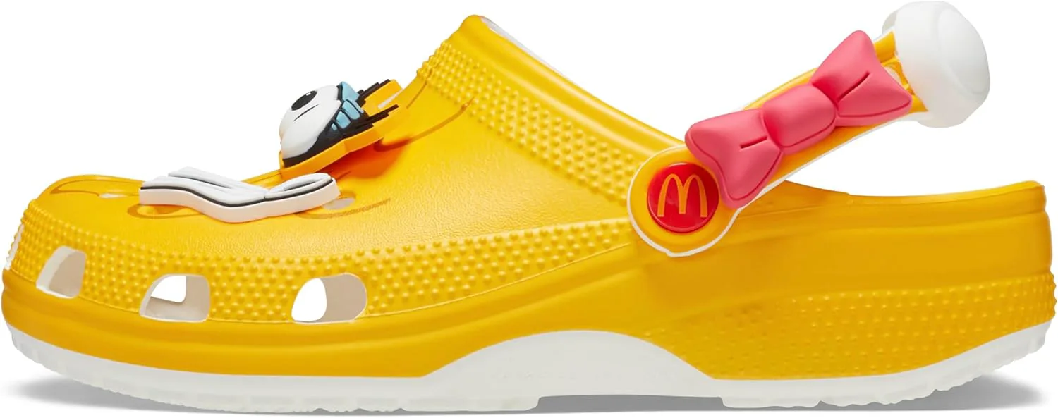 Крокс Унисекс Взрослые McDonald's X Crocs Классические Сабо, желтый — фото 2