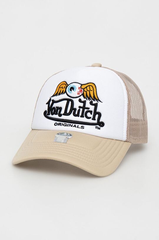 

Бейсболка Von Dutch, бежевый