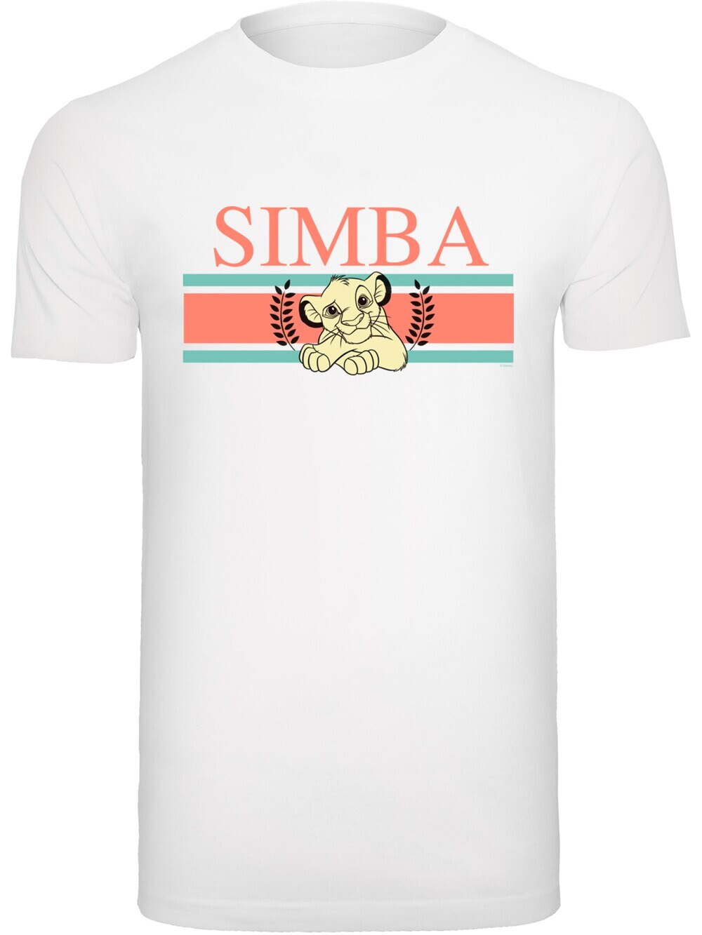 

Футболка F4Nt4Stic Disney König der Löwen Simba Stripes, белый