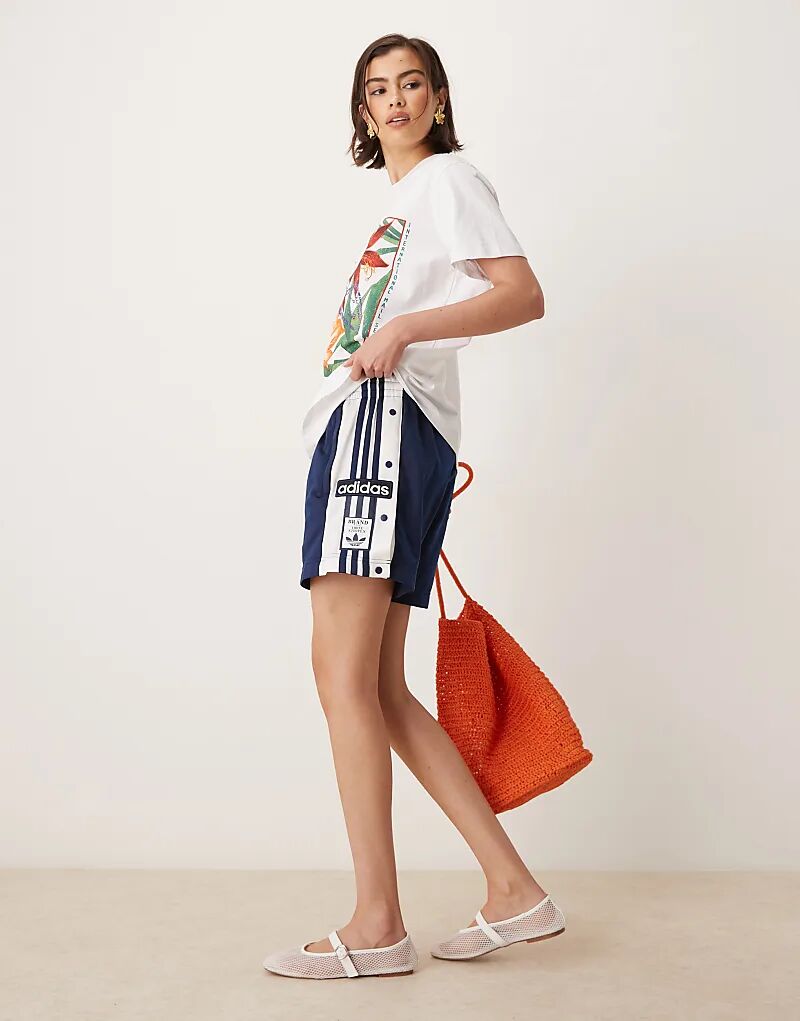 

Шорты adidas Original Adibreak темно-синего цвета Adidas Originals