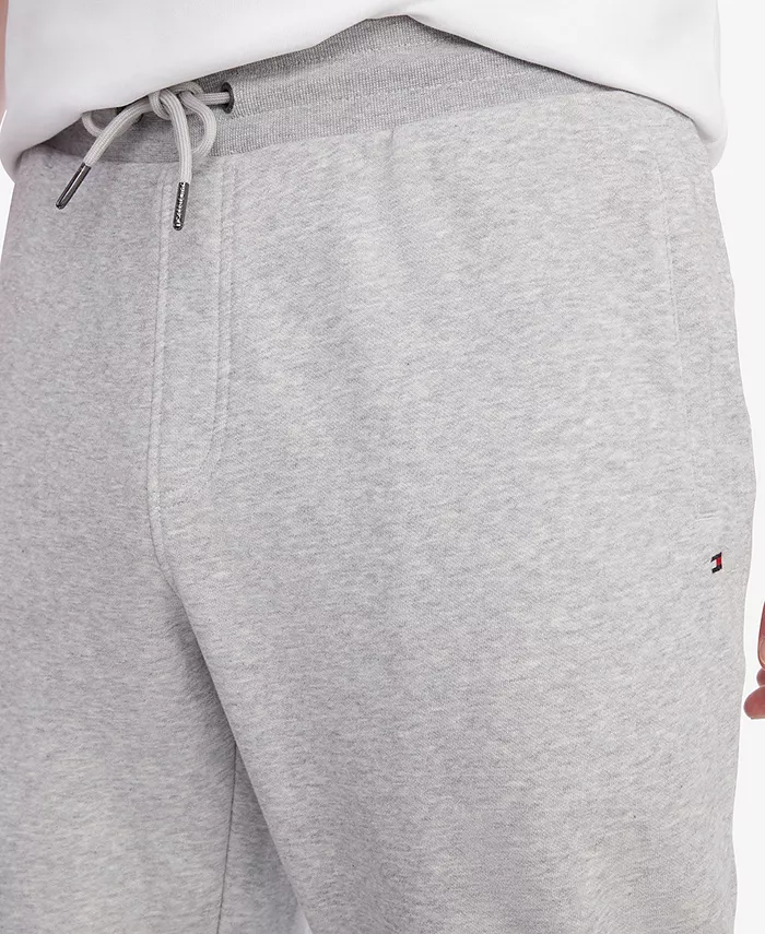 Мужские спортивные брюки с логотипом Flag Tommy Hilfiger, серый — фото 3