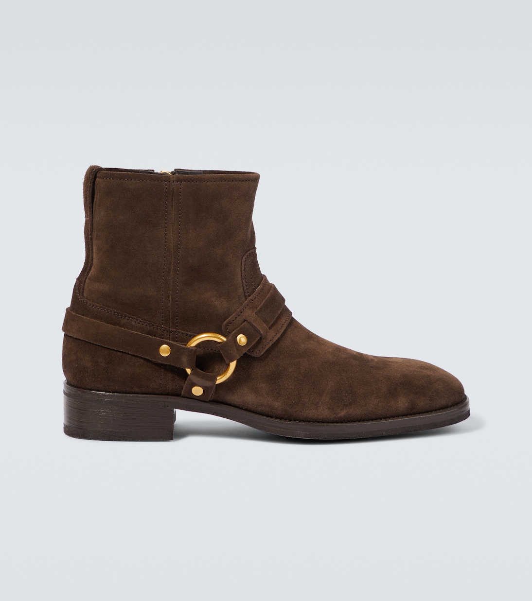 

Замшевые байкерские ботинки Cavendish Tom Ford, Wood