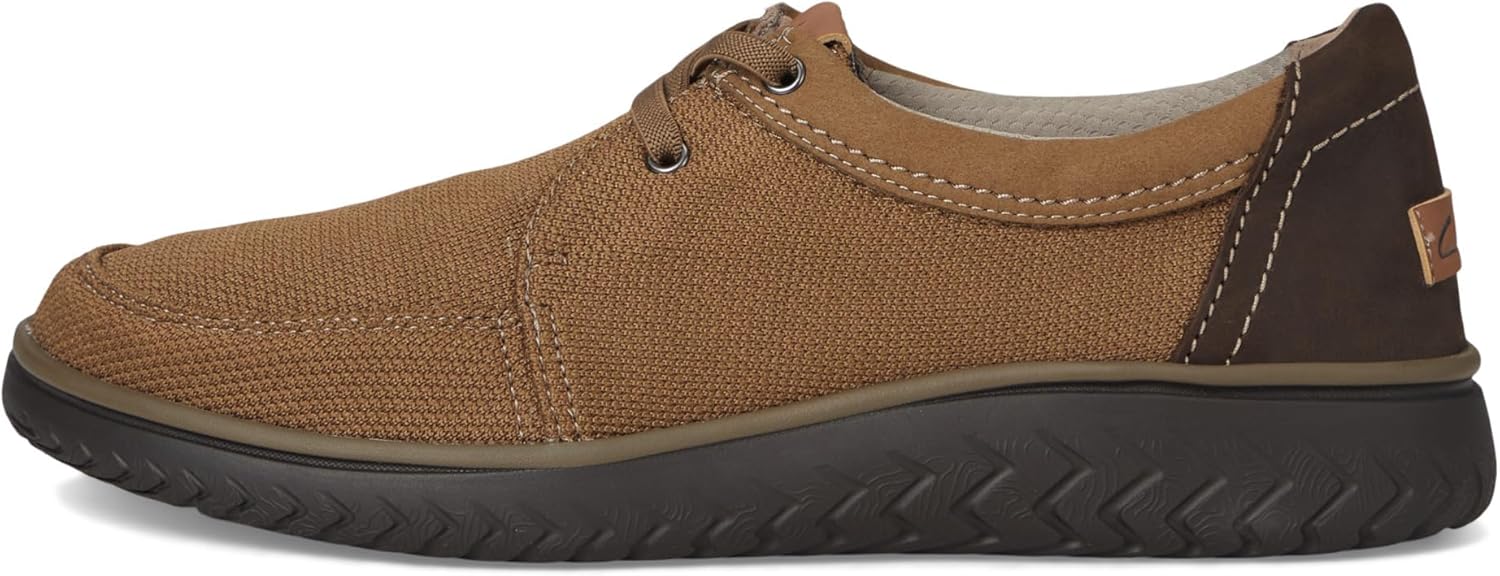 Мужские кроссовки Clarks Relaxlite на шнуровке, светло-коричневый — фото 4