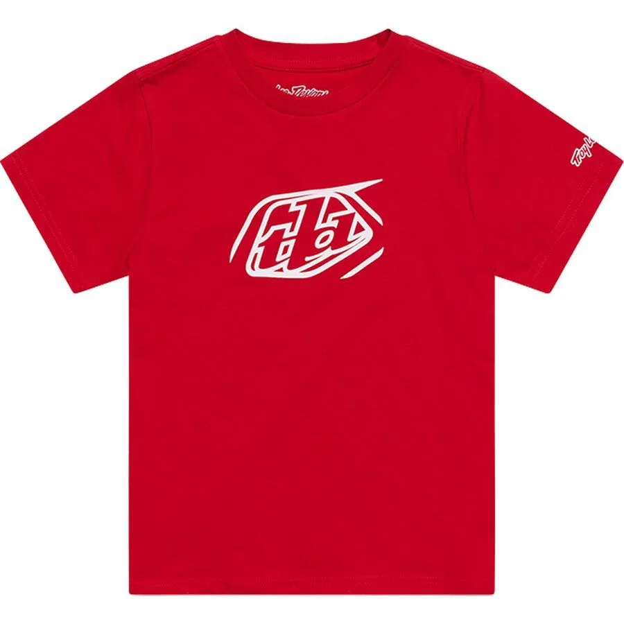 Футболка с молодежным значком Troy Lee Designs, Team Red