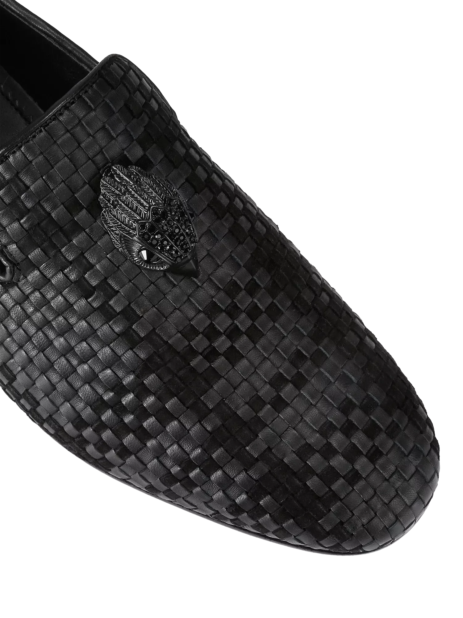 Кожаные лоферы Ace Stud, черные Kurt Geiger London — фото 4
