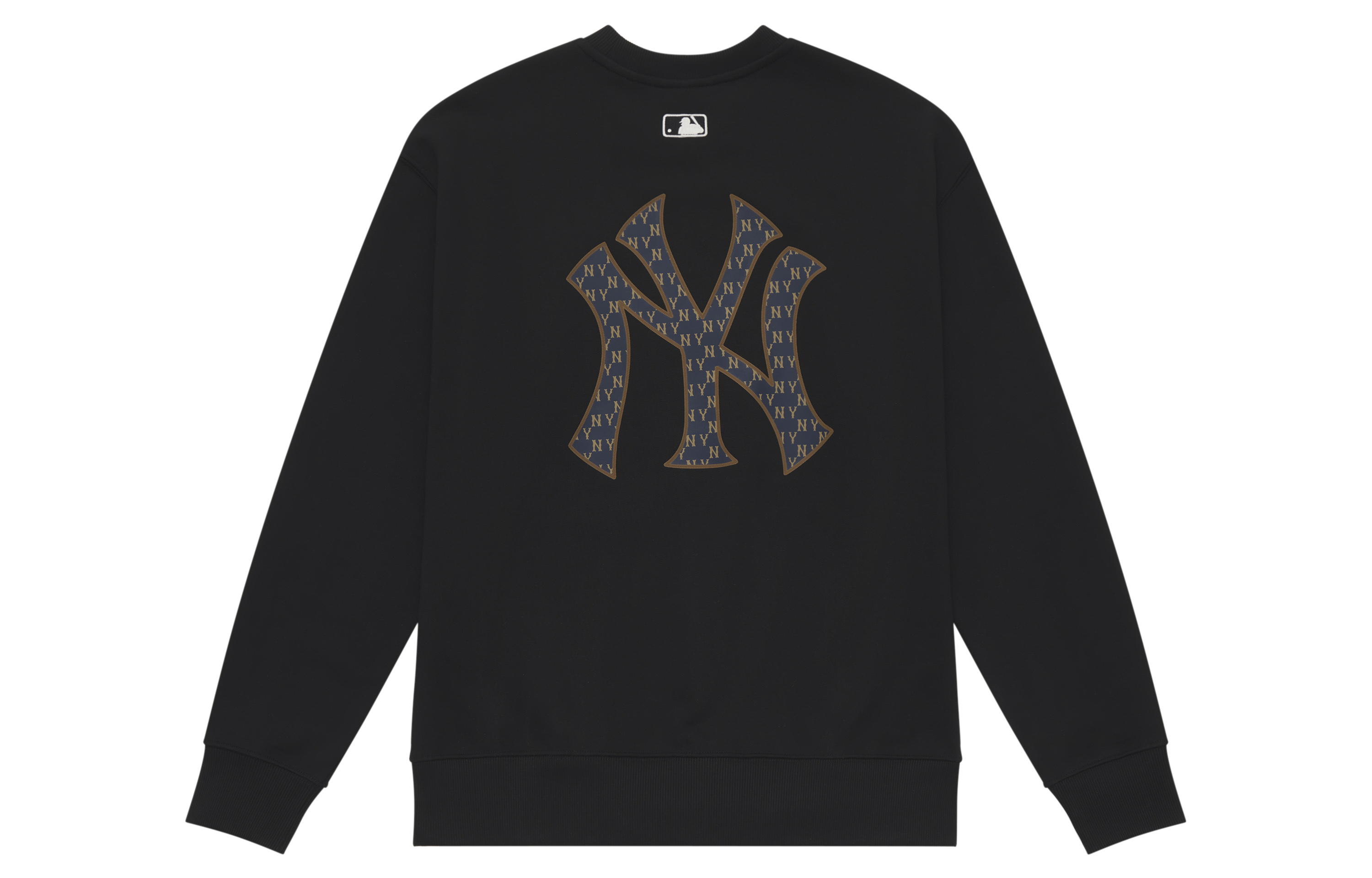 

MLB Толстовка с круглым вырезом MONOGRAM Collection New York Yankees 24FW, унисекс, черная