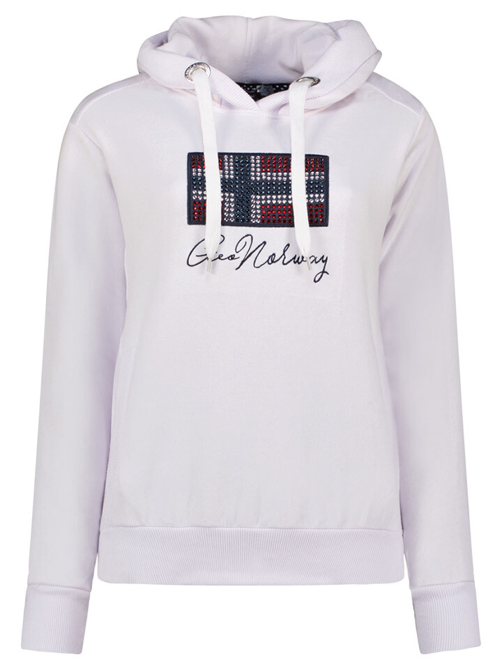 

Толстовка Geographical Norway Hoodie Goisette, белый