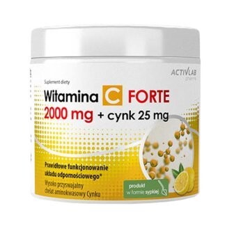 

Activlab Pharma Витамин С 2000 мг + Цинк 25 ​​мг Форте, Добавка , 500 г Regis
