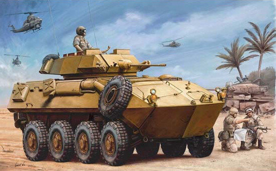 

Комплект модели USMC LAV25 Piranha TRUMPETER