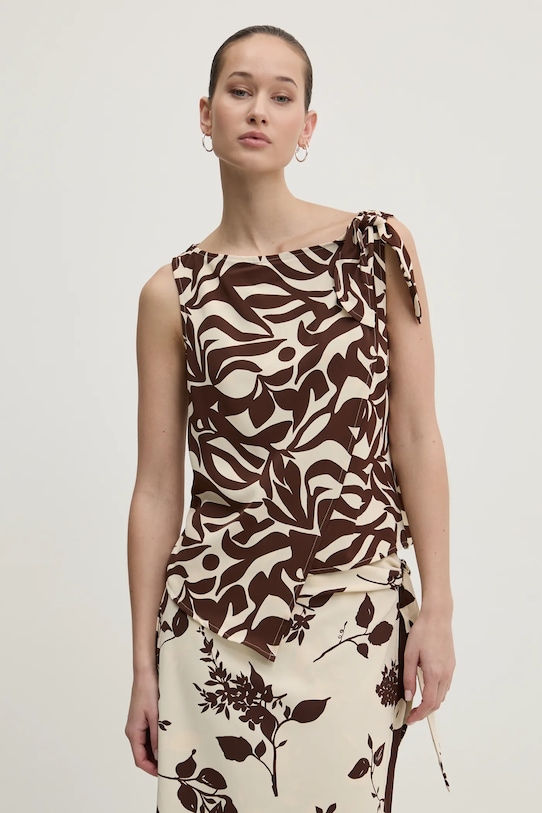 

Блузка Abercrombie & Fitch, бежевый