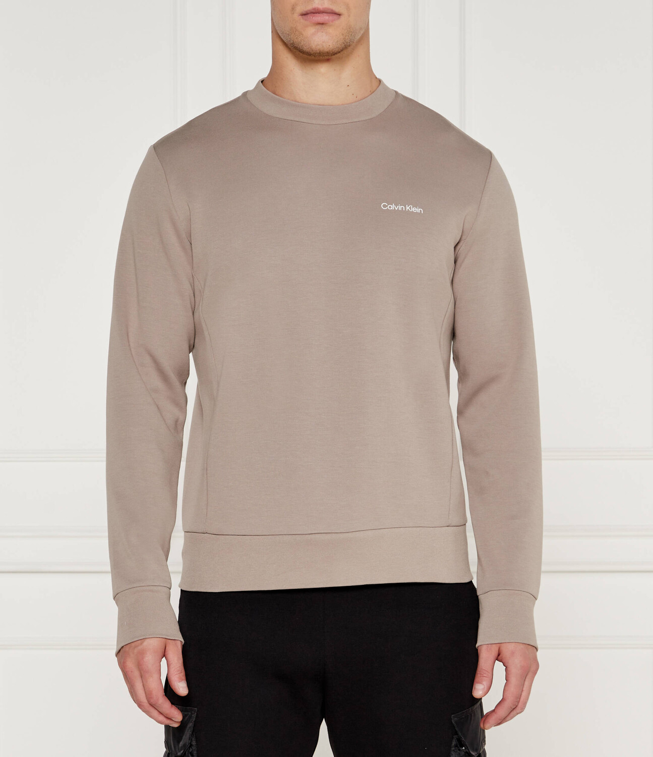 

Толстовка Calvin Klein Relaxed fit, бежевый