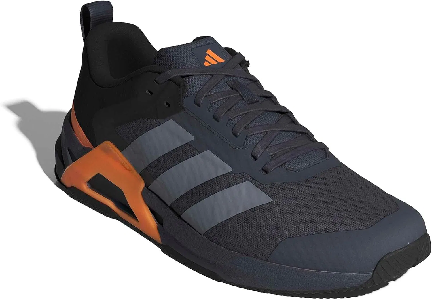 Мужские тренировочные кроссовки Adidas Dropset Control, Aurora Onix Grey Lucid Orange — фото 4