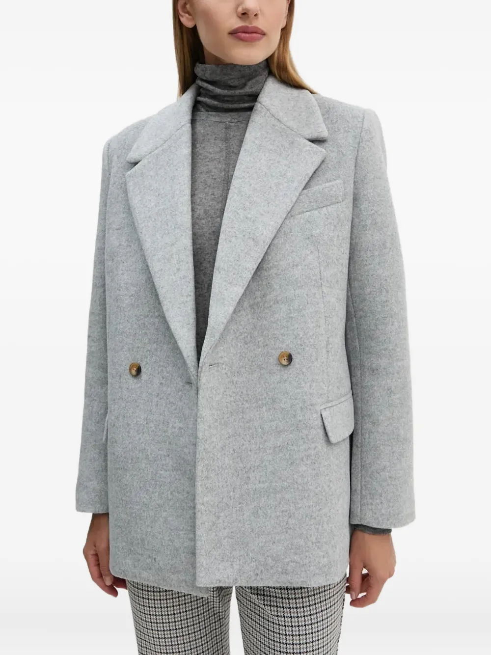 

Двубортный блейзер Day Birger Et Mikkelsen, серый