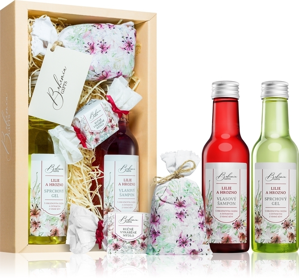 

Подарочный набор для спа-ванны с вином Bohemia Gifts & Cosmetics