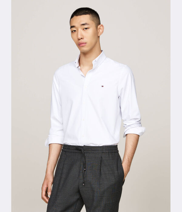 

Рубашка мужская Tommy Hilfiger Slim Fit, белый