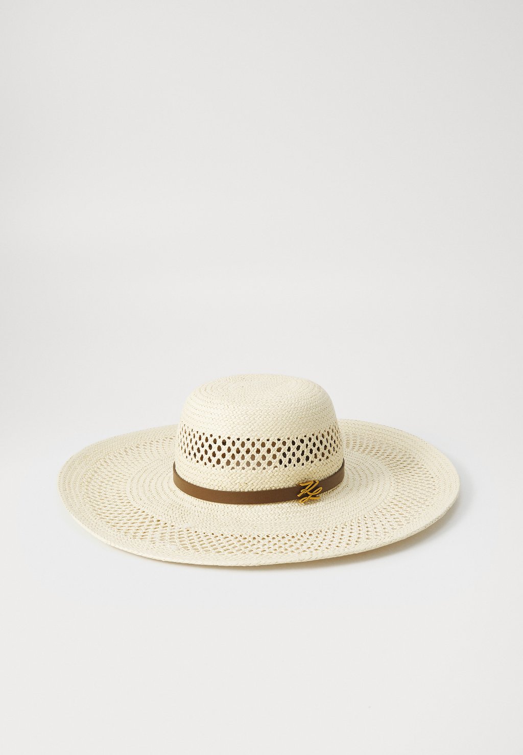 

Шляпа AUTOGRAPH BELT STRAW HAT KARL LAGERFELD, бежевый