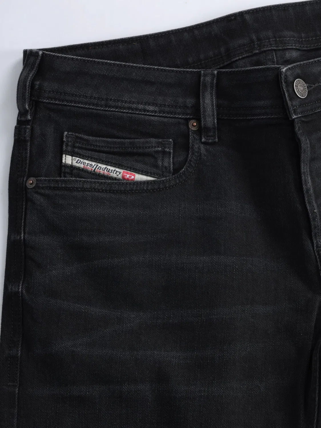 Джинсы Diesel Boot cut SLIM 2007 ZATINY-X из черного денима — фото 4