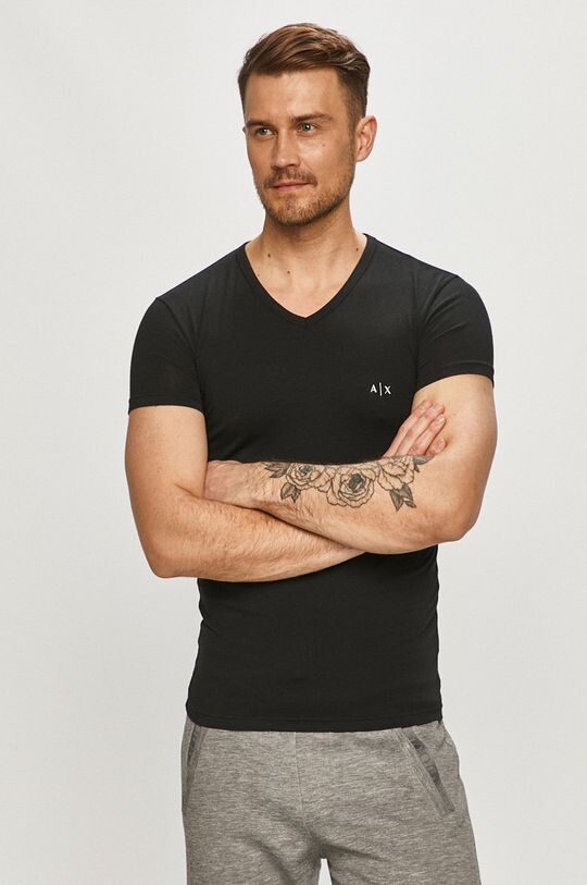 

Футболка (2 шт.) Armani Exchange, черный