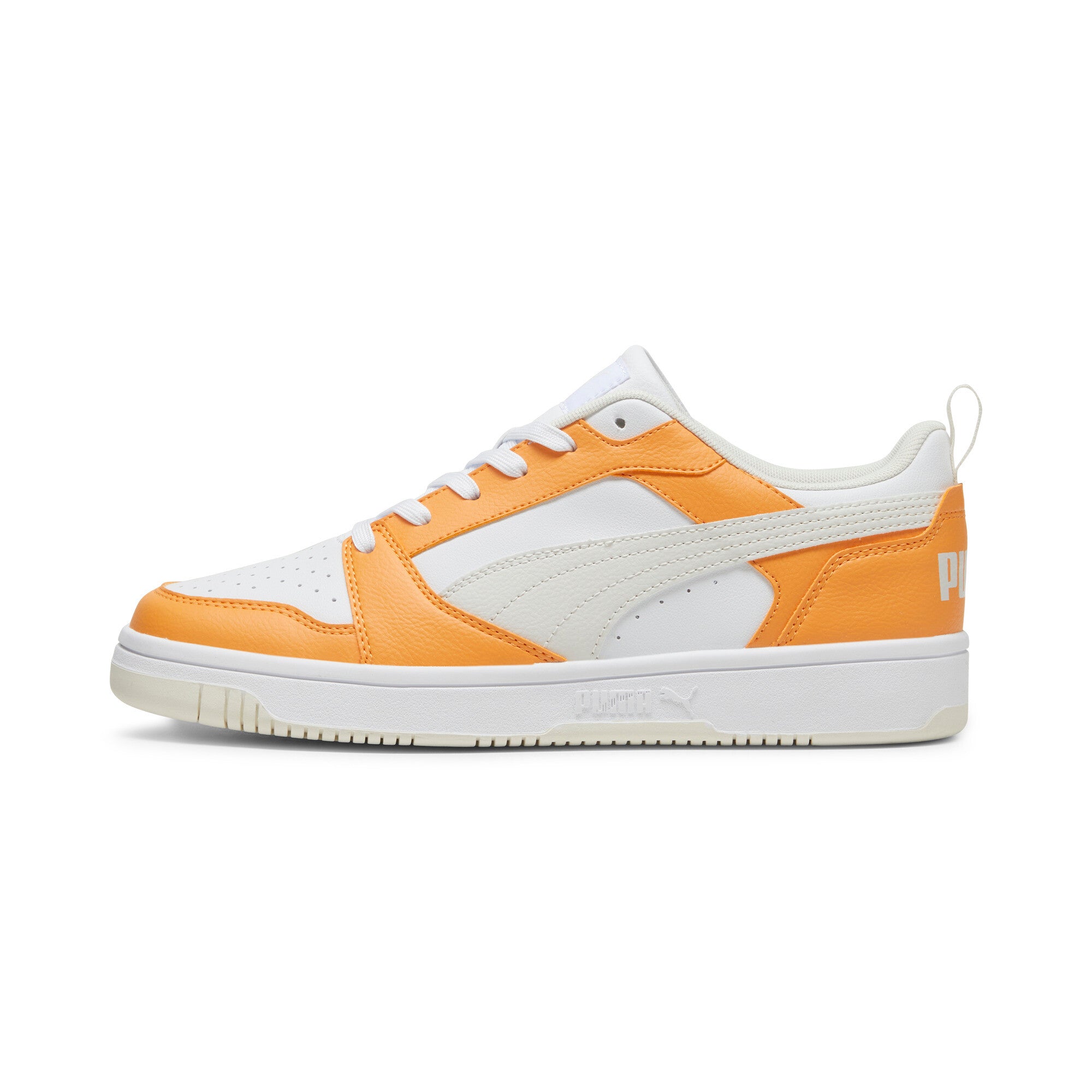 

Кроссовки PUMA Men's Rebound V6 Low, цвет clementine/white/vapor gray