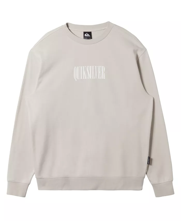 

Мужской графический свитшот с длинным рукавом Quiksilver, коричневый/бежевый
