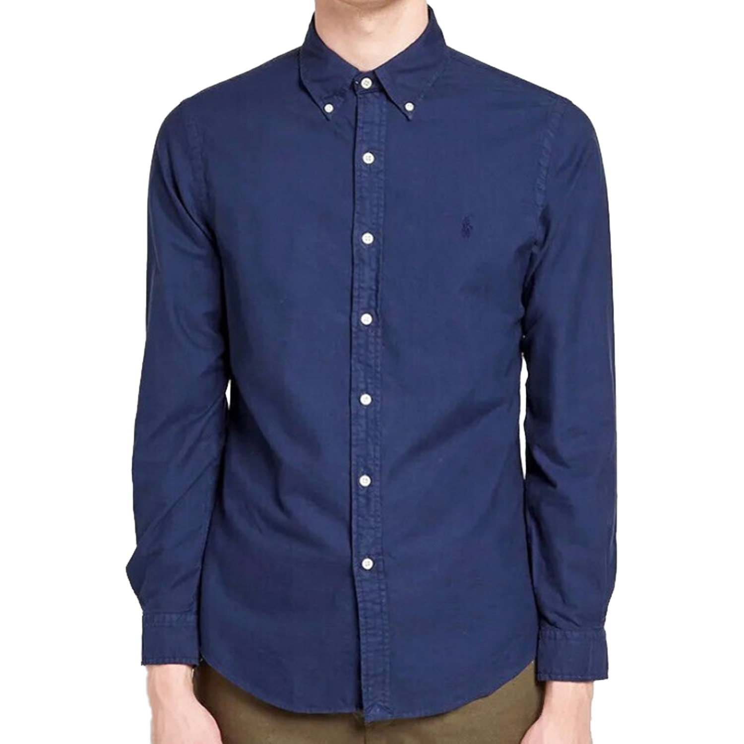 

Футболка поло мужская синяя SS22 Polo Ralph Lauren