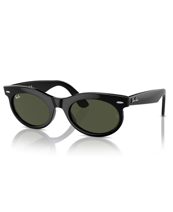 

Унисекс-солнцезащитные очки Wayfarer Oval Change RB2242 Ray-Ban, черный