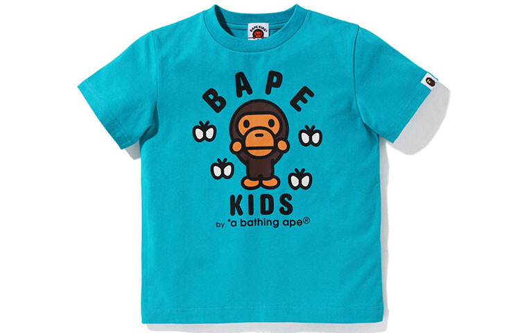

Детская футболка A Bathing Ape, зеленый
