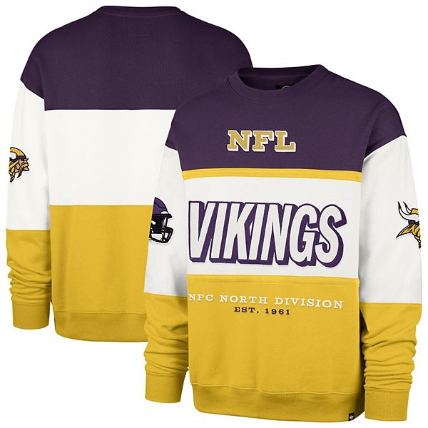 

Мужской свитшот '47 purple/gold minnesota vikings breeze maximalist 47 Brand, Фиолетовый, Мужской свитшот '47 purple/gold minnesota vikings breeze maximalist 47 Brand
