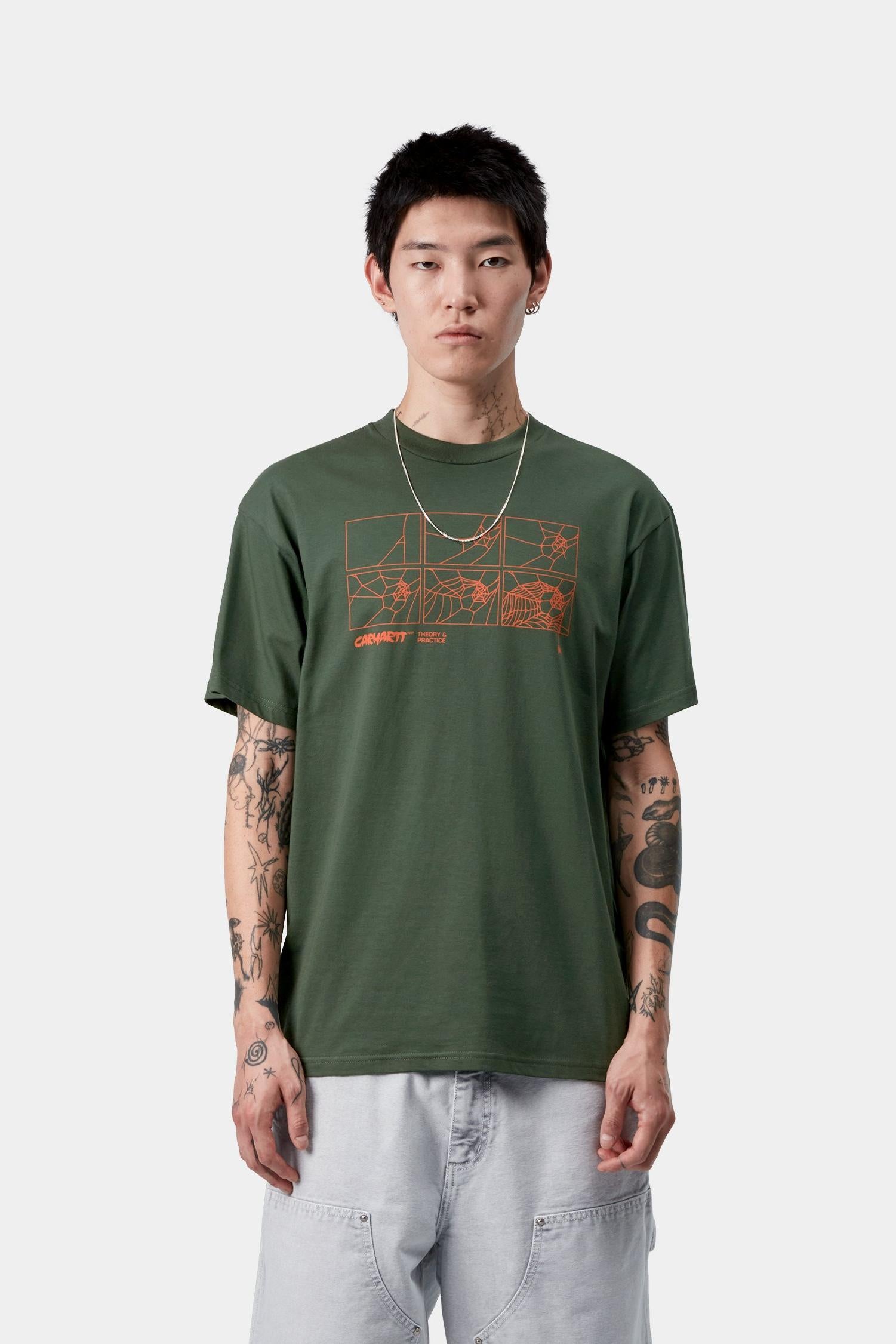 

Футболка Theory And Practice Carhartt, зеленый