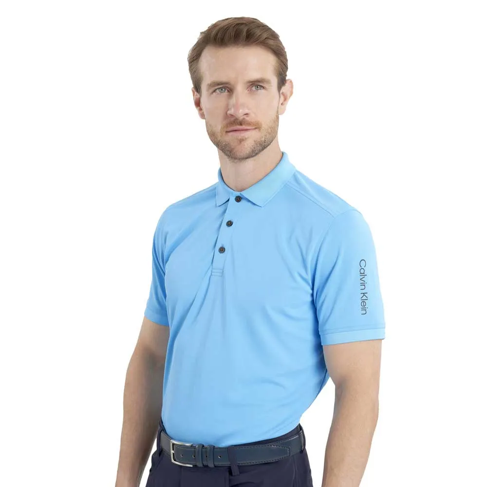 

Поло с коротким рукавом Calvin Klein Golf Club, синий