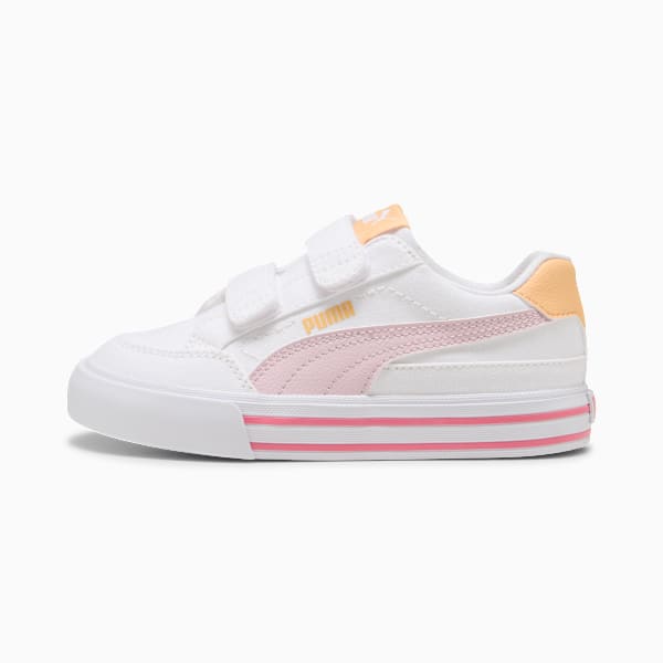 

Маленькие дети не любят кроссовки Court Classic Vulcanized Formstrip Puma, белый