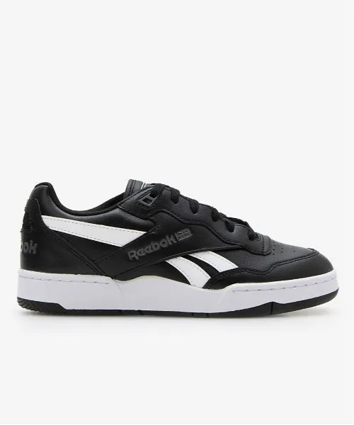 Кроссовки из натуральной кожи Reebok BB 4000 II черные