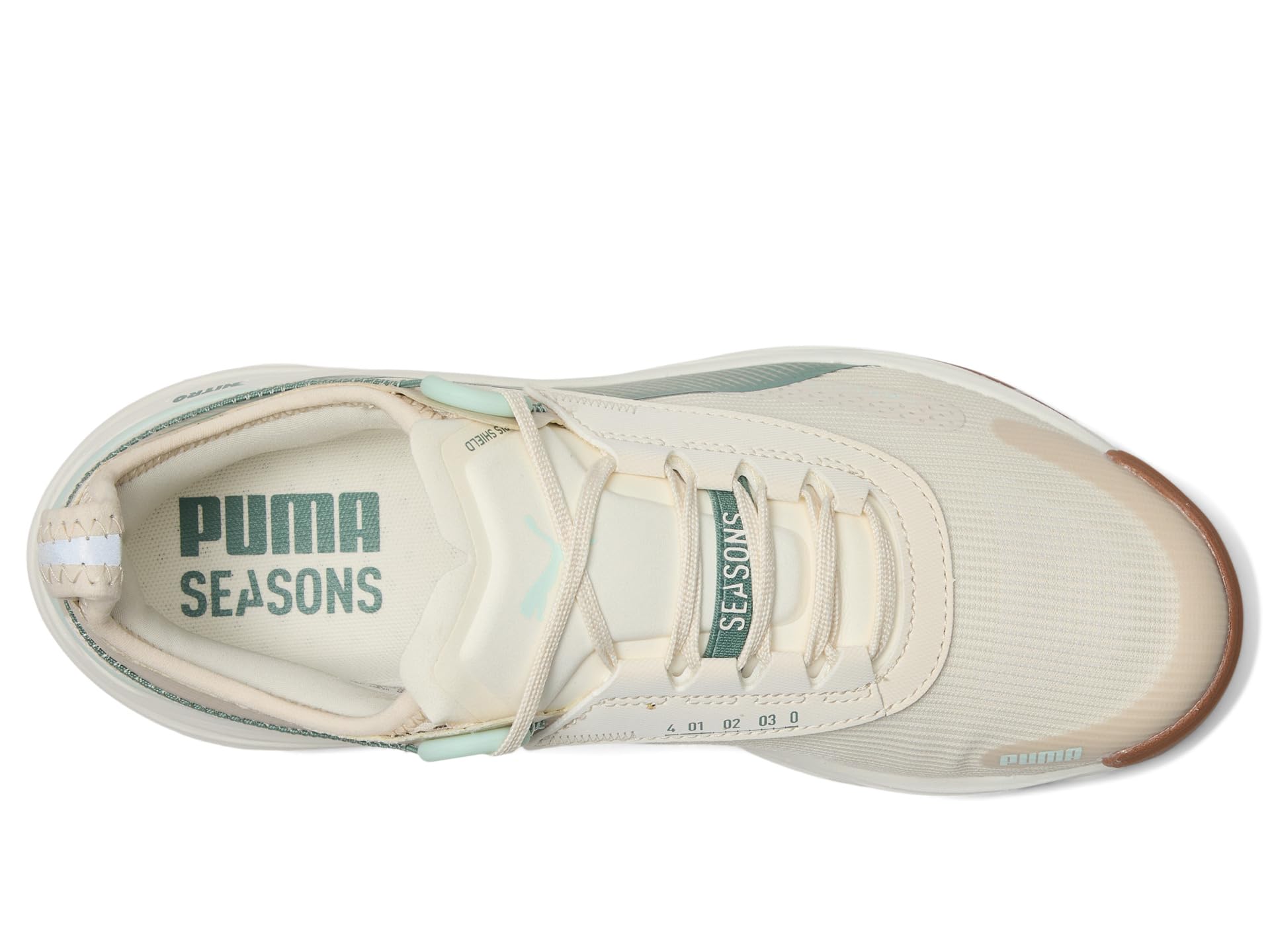 Кроссовки PUMA Voyage Nitro 3 Trail Running Shoes, цвет Alpine Snow/Warm White — фото 2