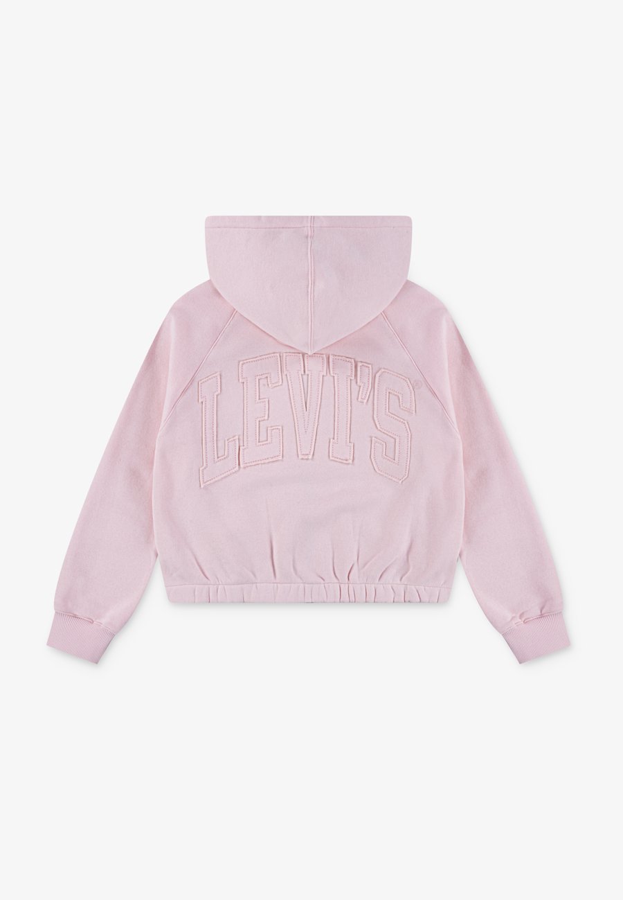 Толстовка Levi's MEET AND GREET FULL ZIP, Crystal Rose/Light Pink — фото 2