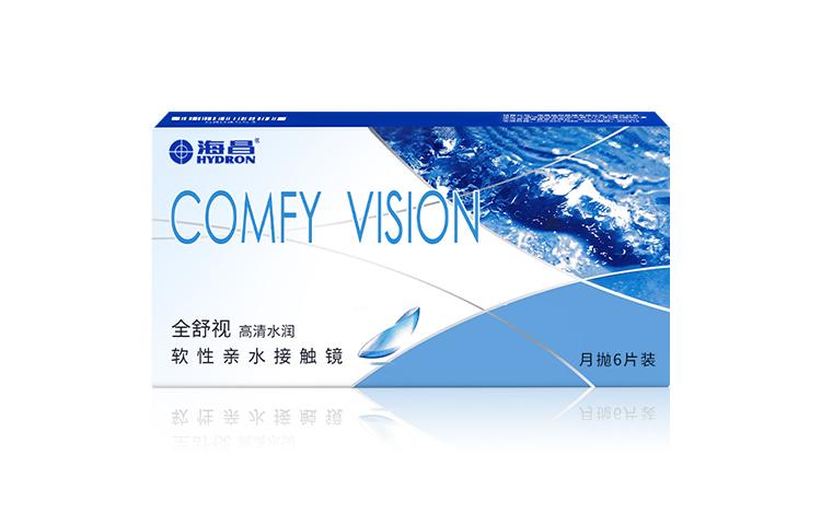 

Контактные линзы Total Comfort Vision ежемесячной замены с влагосодержанием выше 55%, 6 шт HYDRON