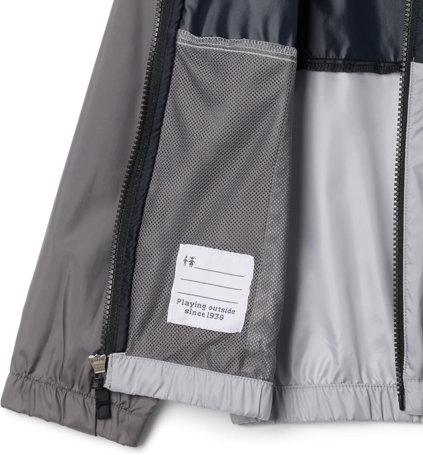 Куртка Columbia girls Lily Basin II, Black/City Grey/Columbia Grey — фото 3