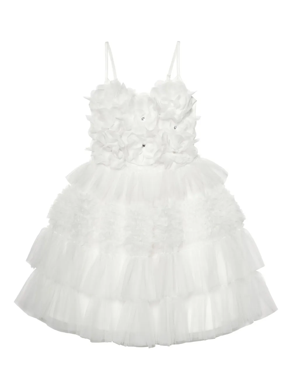 

Пышное платье Layer Cake Tutu Du Monde, белый