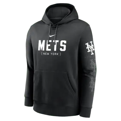 

Худи Nike New York Mets Fashion Club, черный