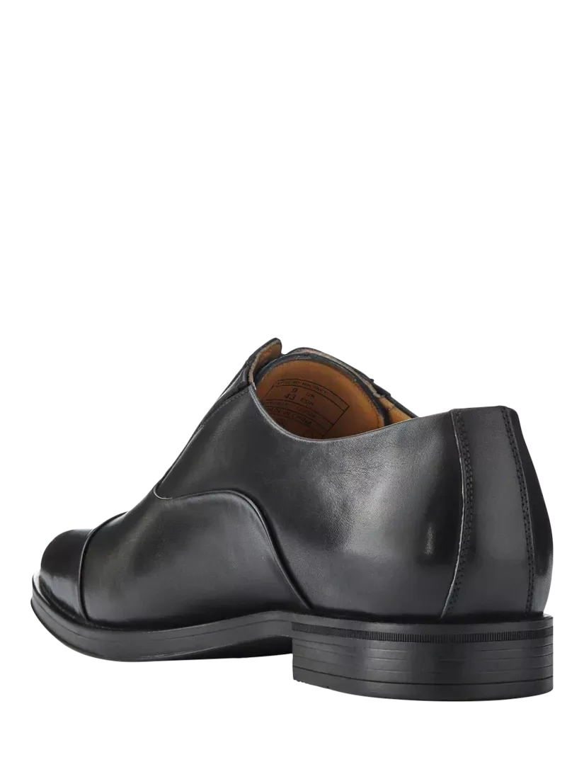 Кожаные оксфордские туфли Maloney на шнуровке, черные Jones Bootmaker — фото 3