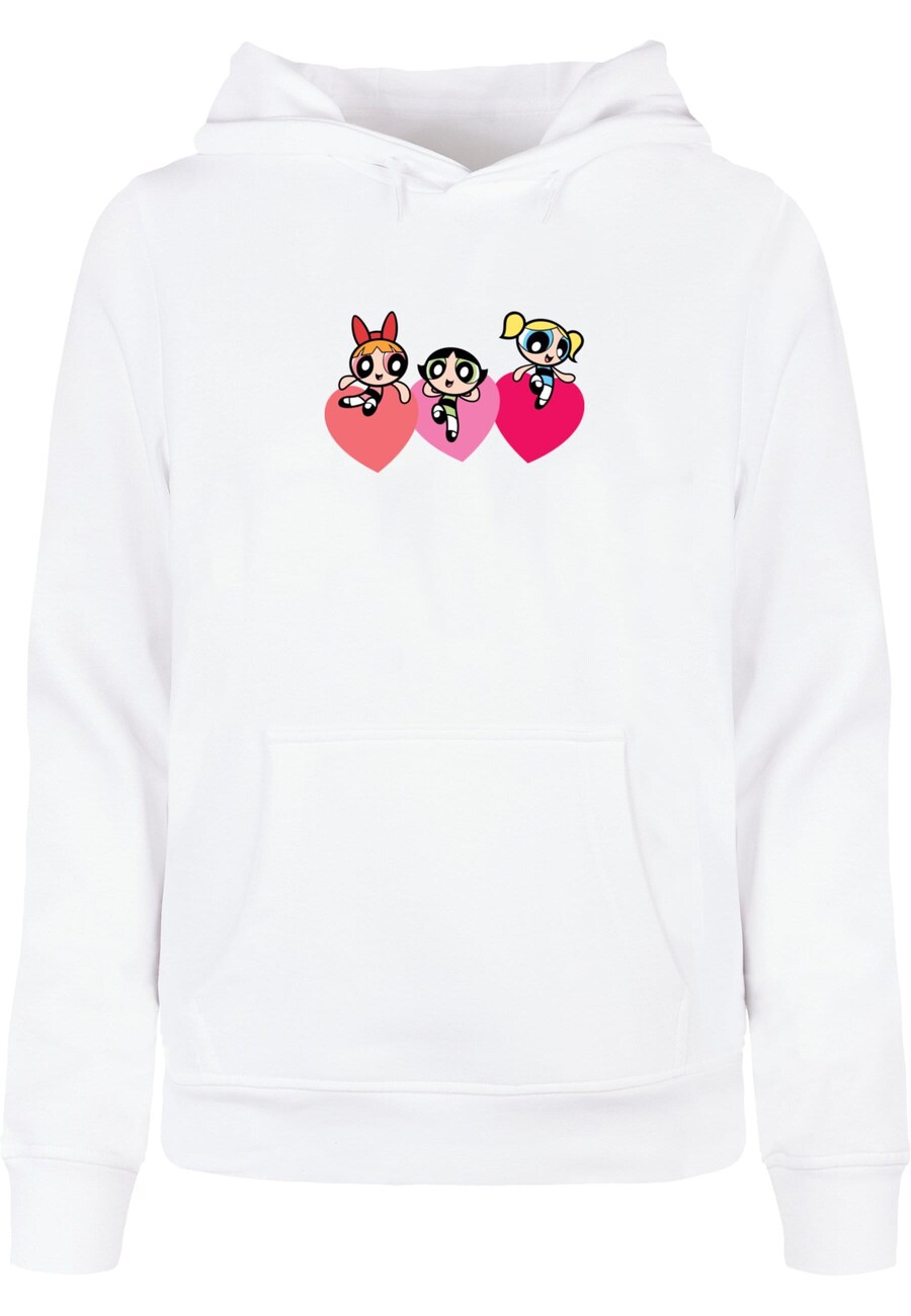 

Толстовка Merchcode The Powerpuff Girls - Triple Heart, белый
