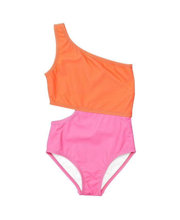 

Купальник Candy Colorblock на одно плечо - Big Kid Snapper Rock, розовый