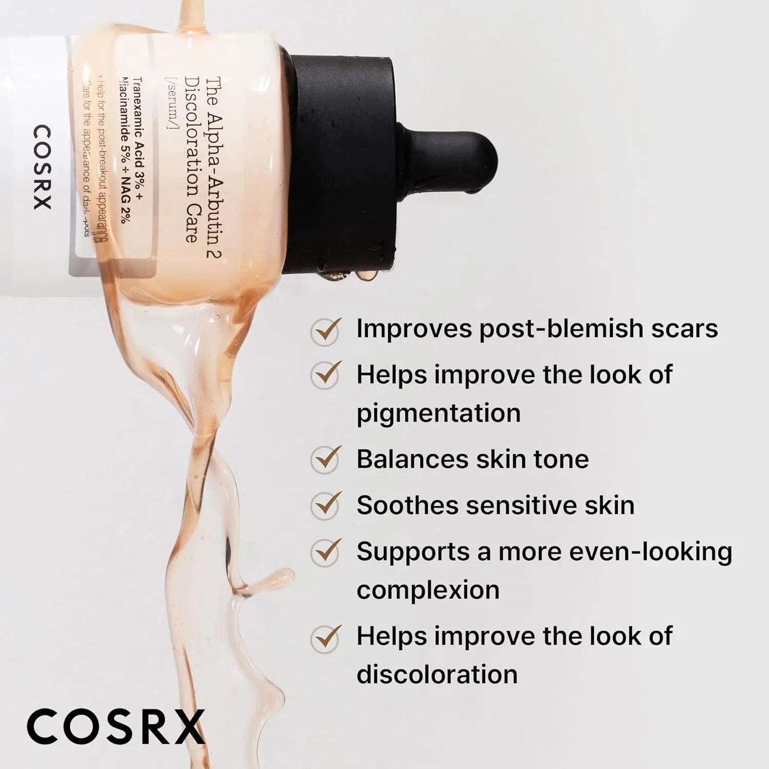 Сыворотка Cosrx — Alpha-Arbutin % для коррекции пигментации, 20 мл — фото 3
