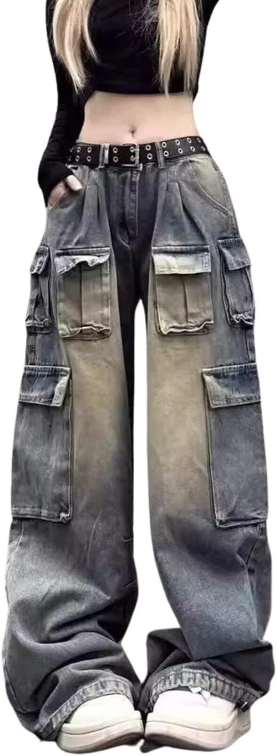 

Багги карго джинсы low rise Chmnigma
