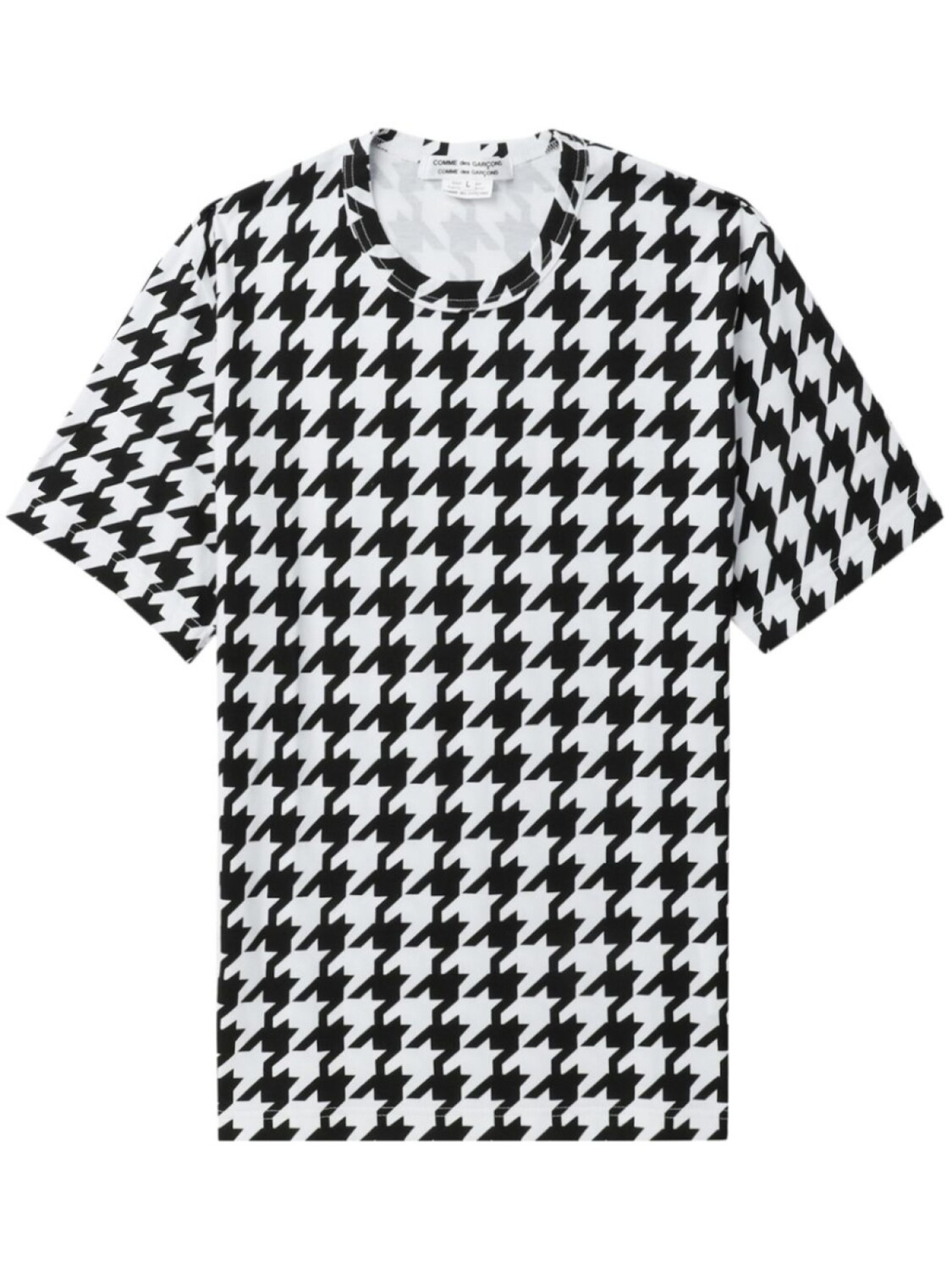 

Comme Des Garçons Comme Des Garçons футболка в ломаную клетку, черный