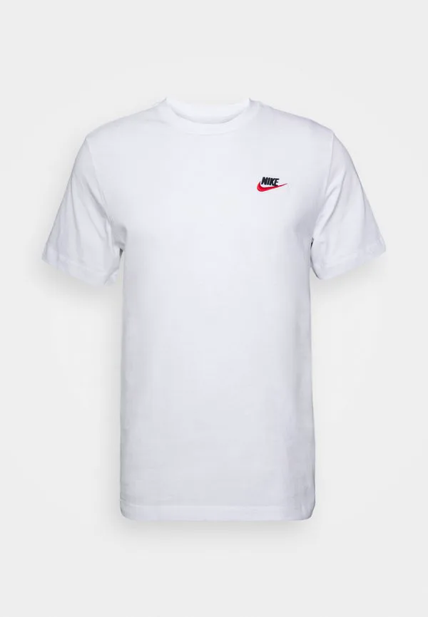 Клубная футболка унисекс базовая футболка Nike Sportswear, White