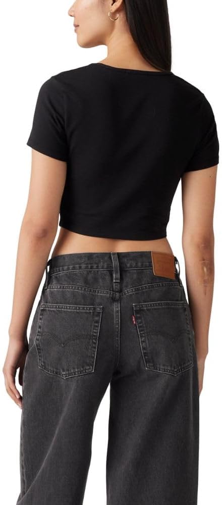 Женская футболка Levi's 725 с высокой талией (также доступны в размере Plus), Anthracite Night — фото 2