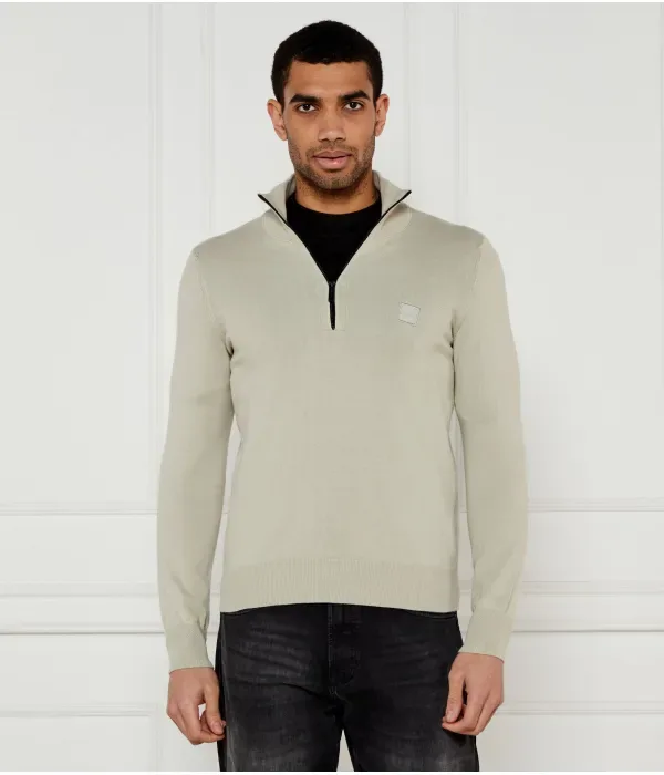 Свитер Kanobix_S regular fit Boss Orange, бежевый